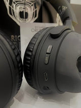 ORLINSKI Auriculares Bluetooth 5.1 CAQKON1001-133 V2 2025 Altavoz 40 mm, micrófono Integrado, batería 200 mAh, Negro