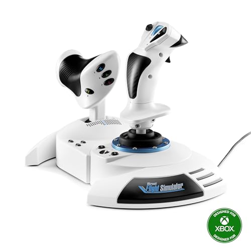 Thrustmaster T.Flight Hotas One Microsoft Flight Simulator Edition – con la licencia oficial de Microsoft Flight Simulator en Xbox Series X|S y PC