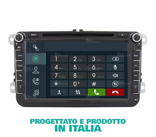 Radio de Coche para Volkswagen Golf Sharan Tiguan Android GPS Bluetooth WiFi USB Dab+ Touchscreen 8" 8core Carplay AndroidAuto