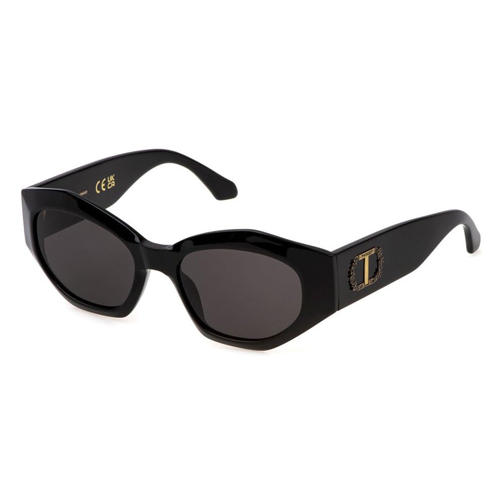 TWINSET, GAFAS DE SOL STW055, SHINY BLACK, 140/18/54, MUJER