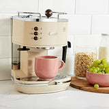 De'Longhi ECOV 311.BG Cafetera Automática, 1100 W, 1.4 L, 15 Bares, 2 Tazas, Acero Inoxidable, Beige