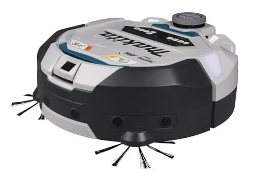 Makita DRC300Z - Limpiador robótico sin escobillas LXT de Iones de Litio de 18 V - Baterías y Cargador no incluidos