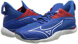 Mizuno Wave Mirage 4, Zapatillas Unisex Adulto, Frenchblue/White/Ired, 38.5 EU