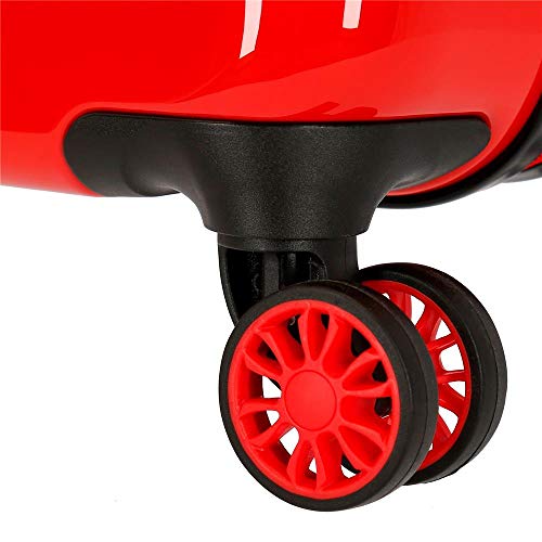 Disney Cars Lightning Mcqueen Maleta de cabina Rojo 38x55x20 cms Rígida ABS Cierre de combinación lateral 34L 2,7 kgs 4 Ruedas Dobles 0