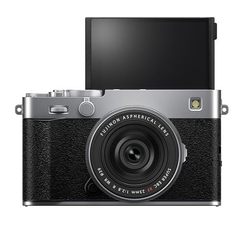 FUJIFILM X-E5 + XF23mm F2.8 R WR Kit con Objetivo, Plata.