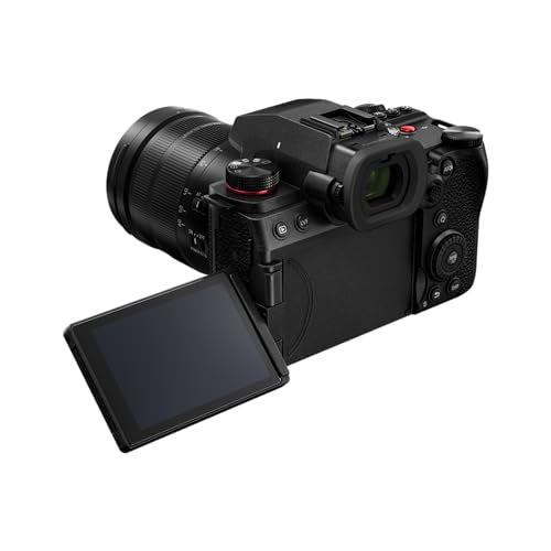Panasonic LUMIX DC-G9M2LE Cámara Micro Cuatro Tercios sin Espejo, Lente Leica DG Vario-Elmarit 12-60mm F2.8-4.0, 25.2MP, 4K 120p/100p y 5.7K 30p/25p, Híbrido De Fase, WiFi, Bluetooth, HDMI, Negro