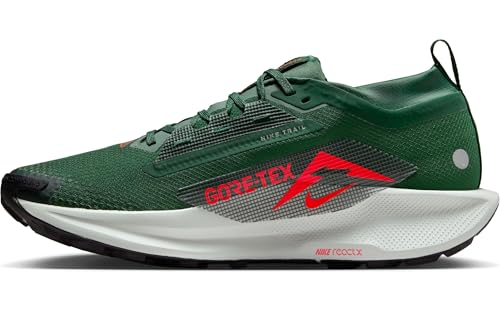 NIKE Pegasus Trail 5 Gore-Tex, Sneaker Hombre, Fir Bright Crimson Clay Green, 45.5 EU