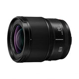 Panasonic LUMIX S Series Lente de cámara, 24 mm F1.8 L Lente Intercambiable para cámaras Digitales de Marco Completo sin Espejo, S-S24