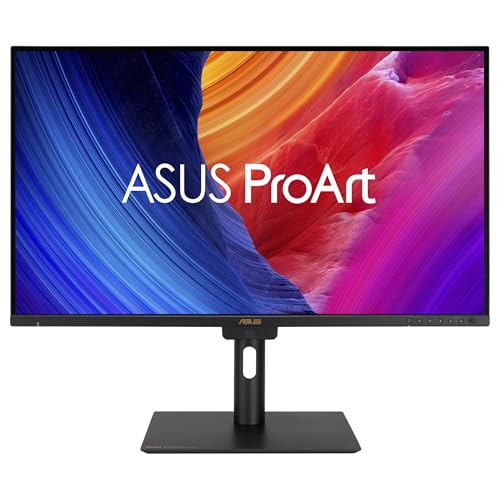 ASUS ProArt Display PA32UCE - Monitor Profesional de 32", 4K (3840 x 2160), IPS, 600 nits, 98% DCI-P3, colorímetro motorizado, calibración automática, HDR-10, KVM, LuxPixel, USB-C, diseño sostenible
