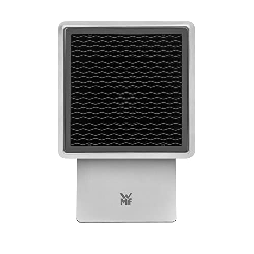 WMF Grand Gourmet - Juego 6 Piezas, 4 Cuchillos con Hoja Insertada de Acero Templado Completamente Forjado y Tijeras Multiusos con Soporte FlexTec de Acero Inoxidable