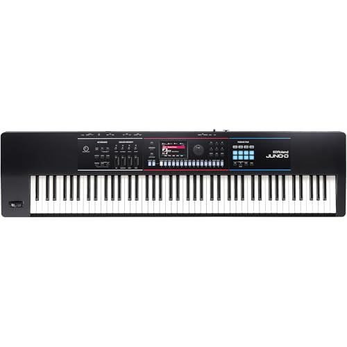 Sintetizador Roland JUNO-D8 | Teclado contrapesado de 88 notas con acción martillo | Generador ZEN-Core con más de 3.800 sonidos integrados | Intuitivas herramientas creativas