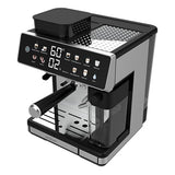 Cecotec Cafetera Express Barista Power Espresso 20 Barista Grind & Latte. 1350W, 20 Bares, Molinillo Cónico, 2.6L Depósito Agua, 100g Café y 500ml Leche, Pantalla Táctil, Autolimpieza, Personalizado
