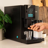 Cecotec Cafetera Superautomática Cremmaet Compactccino. 1350 W, Thermoblock, Bomba de Presión de 19bars, Sistema Plug&Play, Depósito de Café con Molinillo Integrado, Limpieza Automática