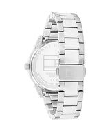 Tommy Hilfiger Reloj Analógico de Cuarzo Multifunción para Mujer con Correa de Acero Inoxidable Plateada - 1782745