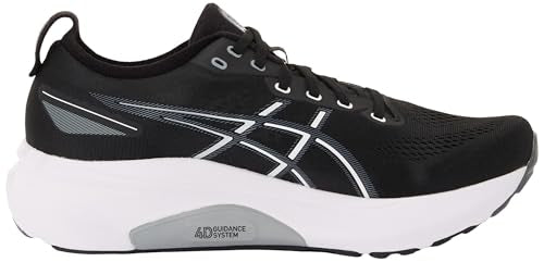 ASICS Gel-Kayano 31, Sneaker Hombre, Black/White, 45 EU