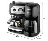 De'Longhi BCO264.1 - Cafetera combinada, 1750 W, 1.2 L, negro