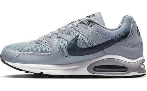 NIKE Air MAX Command, Zapatillas Hombre, Grey Grey Stealth Dark Obsidian White Black, 42 EU