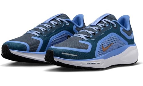 Nike Air Zoom Pegasus 41 GTX, Zapatillas para Correr de Carretera Mujer, Cobalt Bliss Armoury Navy Royal Pulse Metallic Red Bronze, 40 EU