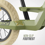 Berg Biky Retro Bicicleta sin Pedales 2 años, Juguetes Infantiles, Ligera, Sillín de Altura Ajustable, hasta 25kg, Verde