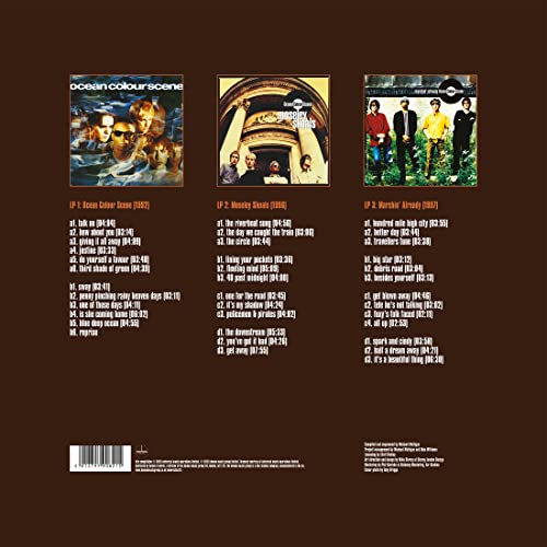 Ocean Colour Scene: Yesterday Today 1992 - 1997 (140g Blue, Orange & Red Vinyl) [Vinilo]