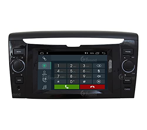 Autorradio de Ajuste Personalizado para Lancia Ypsilon Android GPS Bluetooth WiFi Dab USB Pantalla táctil Full HD 6,2"