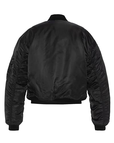 Schott NYC Airf90wrs Chaqueta, Negro, XL para Mujer