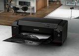 Canon ImagePROGRAF PRO-1000 Impresora Fotográfica Profesional, Sistema de Inyección de Tinta, WiFi, 12 Cartuchos de Tinta, hasta A2, Optimizador de Color, Impresión de Alta Velocidad, Negro
