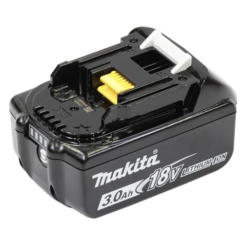 Makita Power Source Kit con 2 litium litio Baterías, 18 V, 3,0 Ah y un cargador en aufe bewahrung Caja Makpac, 1 pieza, turquesa; negro, 197952 – 5