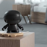 Xoopar Altavoz Bluetooth Portátil de Plástico Reciclado- Xboy-R Negro. Altavoz Portátil con Luz LED - Potente Sonido 360° - Función NFC.