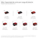 Einhell ‌Tronzadora-ingletadora con batería TE-SM 36/10 L Li-Solo Power X-Change (36V, hoja de sierra 254 mm, 3800 rpm, función de tracción suave, láser de línea de corte, sin batería)