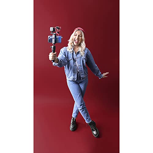 RØDE Microphones VideoMicro Vlogger Kit para teléfonos móviles (conexión de 3,5 mm) (VLOGVMICRO)