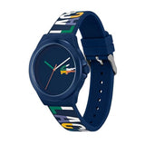 Lacoste Reloj Analógico de Cuarzo para Hombre Colección NEOCROC con Correa de Silicona Azul Marina - 2011184