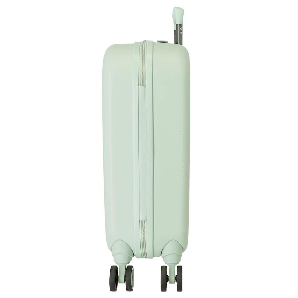 Joumma Disney You Are Magical Maleta de Cabina Verde 40x55x20 cms Rígido 3,22 kgs Cierre TSA Integrado ABS 3,22 kgs 37L Equipaje de Mano