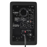 Yamaha HS4 Monitores de Estudio – Par de Altavoces Activos Compactos de 2 Vías Potenciados, Bass-Reflex 4.5" 52W, con Control de Sonido Avanzado, para Producción Musical y Edición de Video - Negro