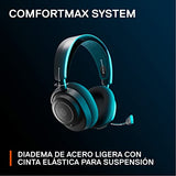 SteelSeries Arctis Nova 7P Wireless - Cascos PS5 Inalámbricos - Controladores magnéticos de neodimio - 2,4GHz + Bluetooth - 38h de batería- Micro ClearCast Gen2 IA - PS5, PC, VR, móvil