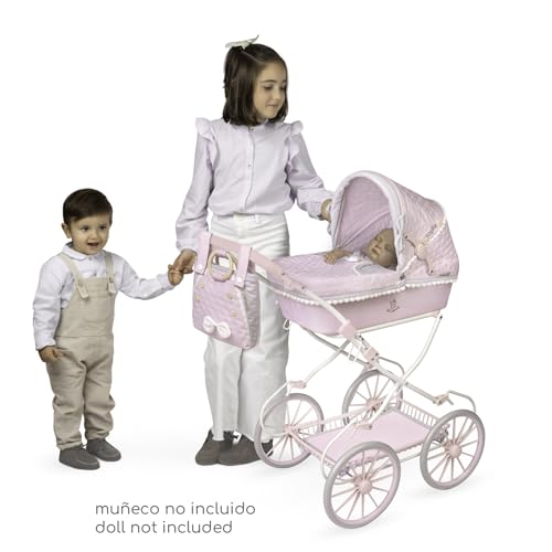 Carro de Muñecas Sophie Plegable con Sombrilla DeCuevas 81075