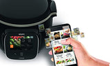 Krups CZ912815 Cook4Me Touch Multicooker, Plástico, Negro