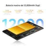 XIAOMI Redmi Pad 2 Pro + Teclado - Tablet de 12.1" 2.5K (Snapdragon 7s Gen 4, 6GB de RAM, 128GB de ROM, WiFi 6 + Bluetooth 5.3, Batería de 12000 mAh, Cargador no Incluido), Gris (Versión ES)