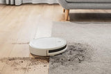 SENCOR Robot Aspirador y fregasuelos SRV 1550WH - Robot Aspirador Ultra Silencioso y Compacto, Navegación Inteligente con Tecnología Smart Room y Función Mop, Ideal para Pelos de Mascotas