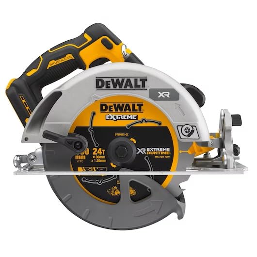 DEWALT DCS573NT-XJ, Amarillo-negro DCS573NT-XJ-Sierra Circular sin escobillas XR 18V XRP FV Advantage