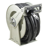 VEVOR Carrete de Manguera de Combustible 25,4mm x 15,24m Carrete de Manguera Diésel Retráctil Extra Largo Boquilla de Combustible Automática de Caucho NBR 300 PSI para Barco, Vehículo, Camión Cisterna