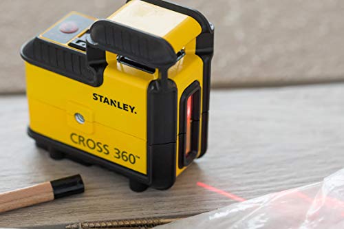 STANLEY STHT77640-1 - Nivel láser 360 grados de luz roja a pilas