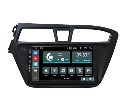 Radio de Coche para Hyundai I20 2015-2018 Android GPS Bluetooth WiFi USB Dab+ Touchscreen 9" 8core Carplay AndroidAuto