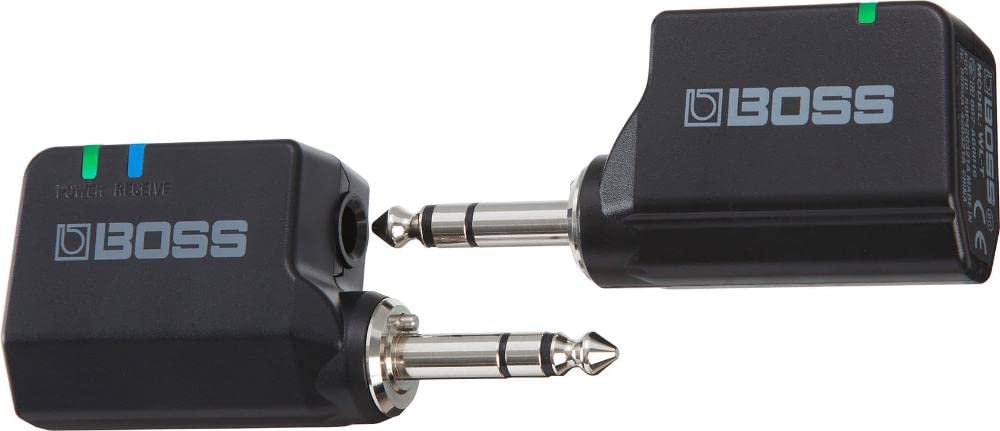 Compacto sistema de instrumento inalámbrico BOSS WL-20 | Cable virtual inalámbrico sin configuración para guitarra, bajo y otros instrumentos electrónicos | Simulación de sonido de cable integrada