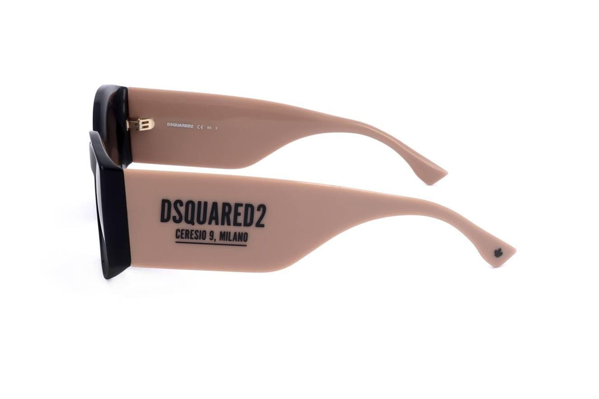 DSQUARED2 D2 0071/S Gafas, Black Beige, 51 para Hombre