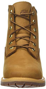 Timberland Waterville 6-Inch Basic Waterproof, Botas Chukka Mujer, Amarillo Wheat Nubuck, 37.5 EU