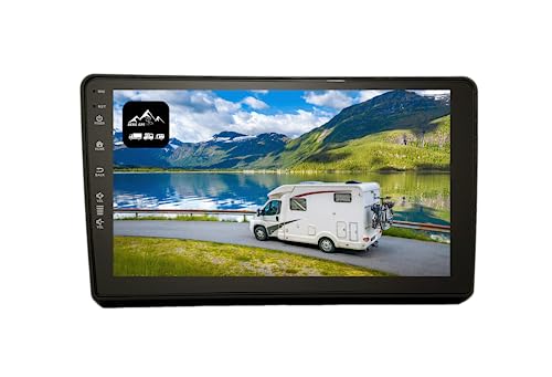 BergGPS - FD-9000 – 9-Pulgada- Camper Navigation - Radio