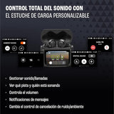 JBL Tour Pro 3, Earbuds inalámbricos True Wireless, estuche de carga inteligente, 40 h de autonomía, Bluetooth, cancelación de ruido adaptativa, JBL Spatial 360 Sound y seguimiento de cabeza, negro