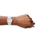 Fossil Reloj Analógico para Mujer de Cuarzo con Correa en Cerámica CE1107