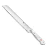 WÜSTHOF Classic cuchillo pan con doble dentado de precisión 23 cm, blanco